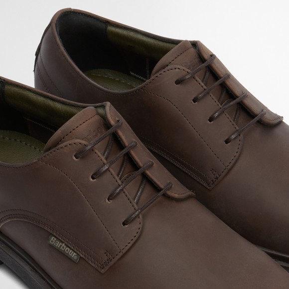 Barbour Lifestyle Mens Brown Carthy Derby Shoe main image