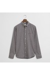 Gant Mens Brown Twill Gingham Shirt