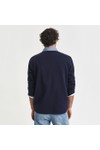 Gant Mens Blue Chambray Heavy Rugby Shirt