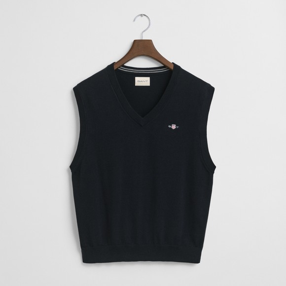 Gant Mens Blue Classic Cotton Slipover