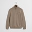 Cotton Half Zip Jumper