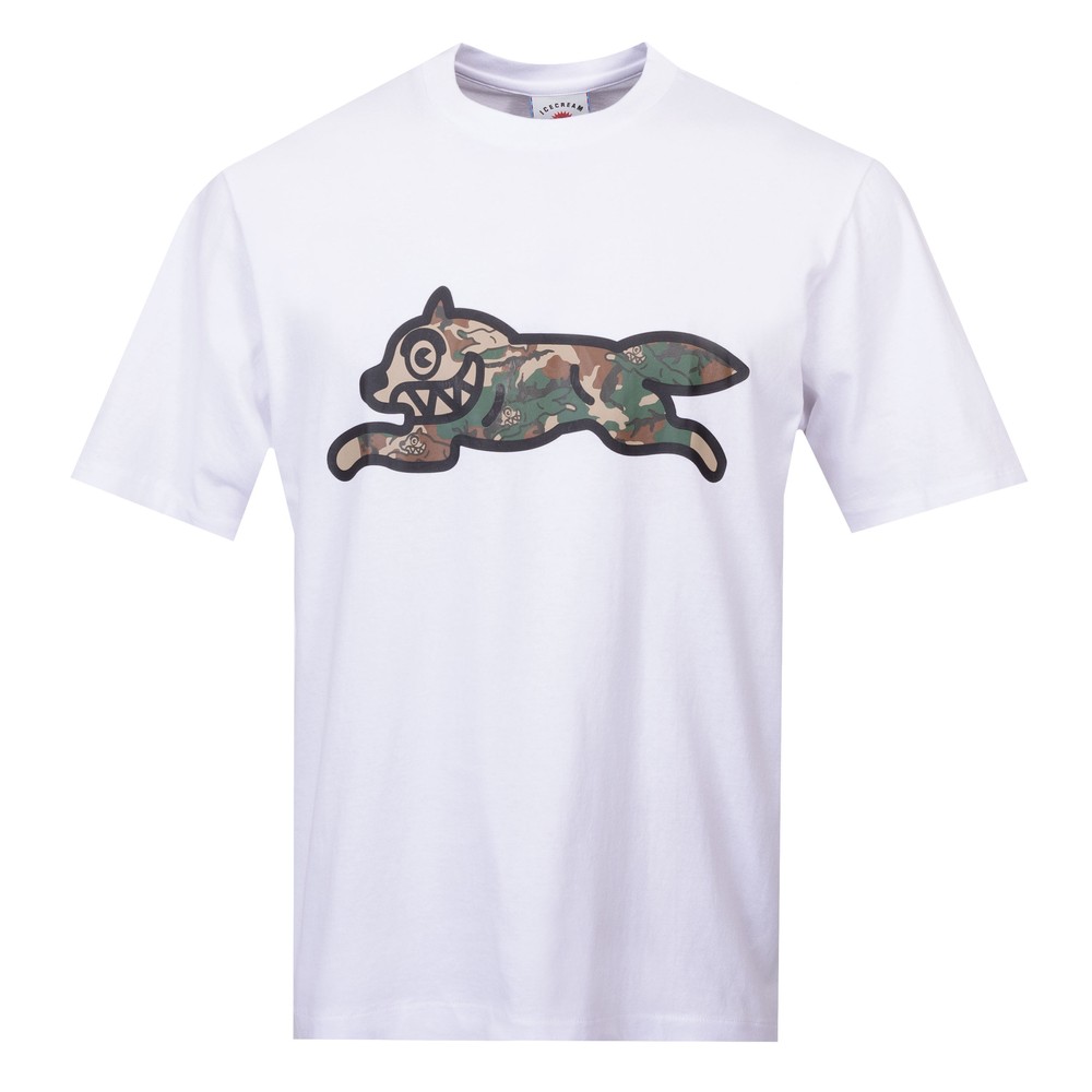 Woodland Camo Running Dog T-Shirt