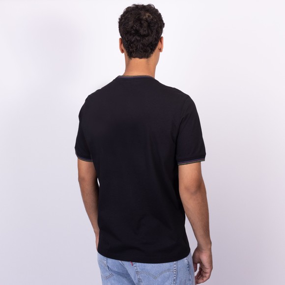 PS Paul Smith Mens Black Sport Stripe T-Shirt main image
