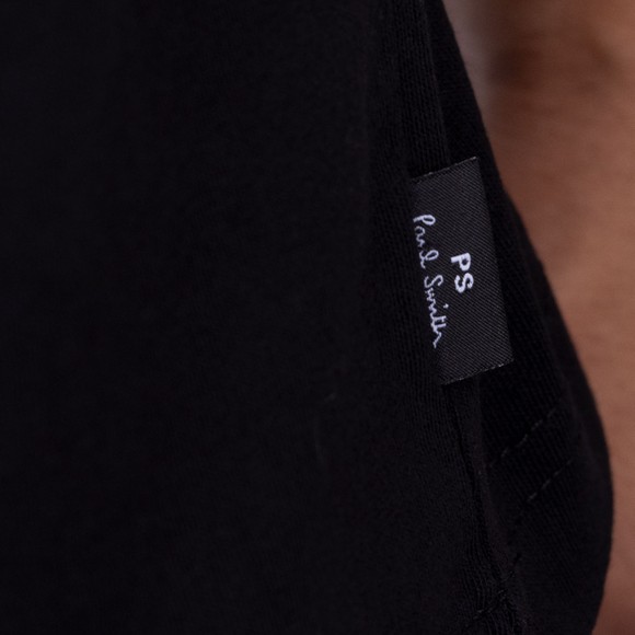 PS Paul Smith Mens Black Sport Stripe T-Shirt main image