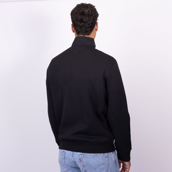 Polo Ralph Lauren Mens Black Tech Fleece Quarter Zip main image