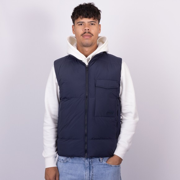 PS Paul Smith Mens Blue Fibre Down Gilet main image