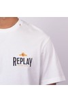 Replay Mens White Grand Hotel T-Shirt