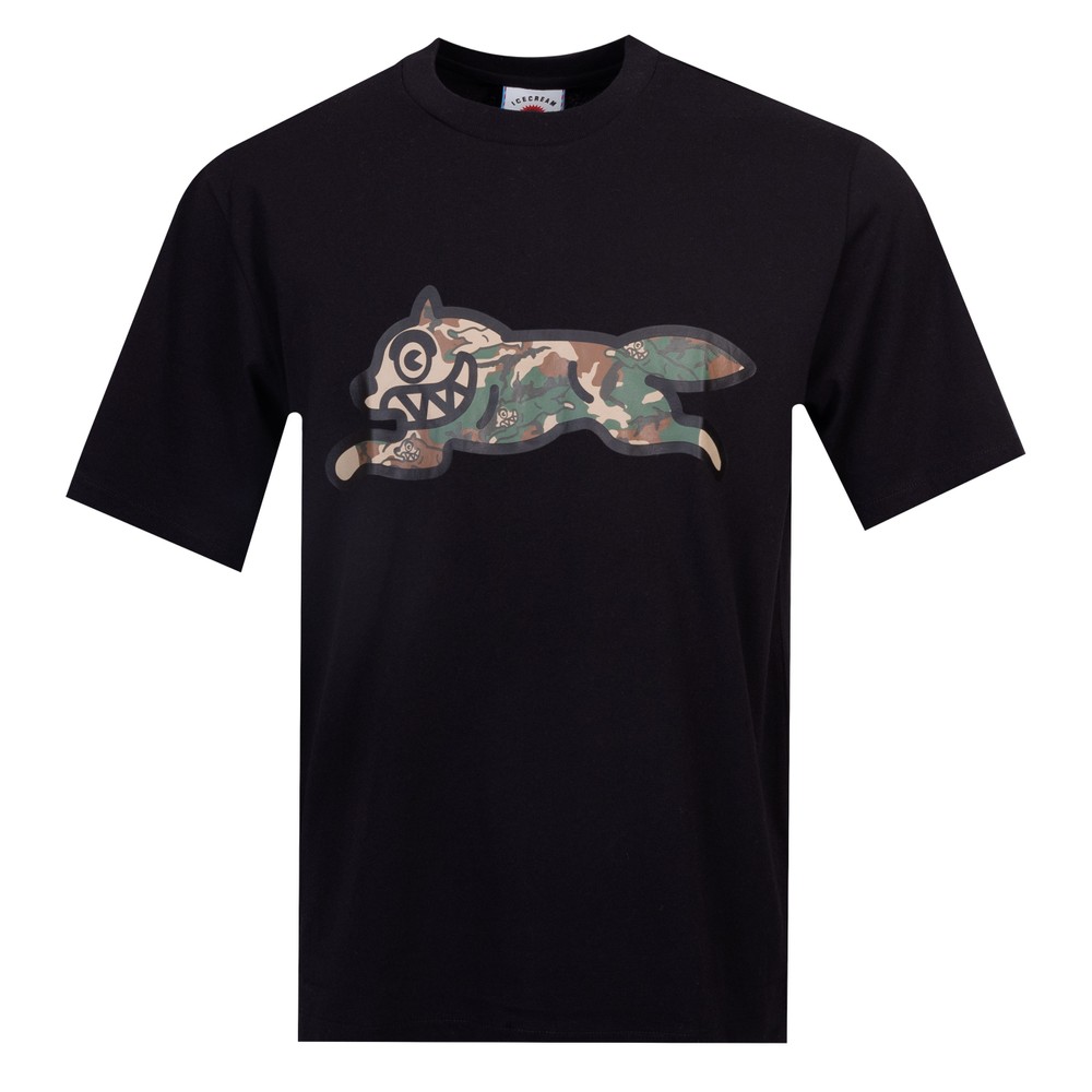 Woodland Camo Running Dog T-Shirt