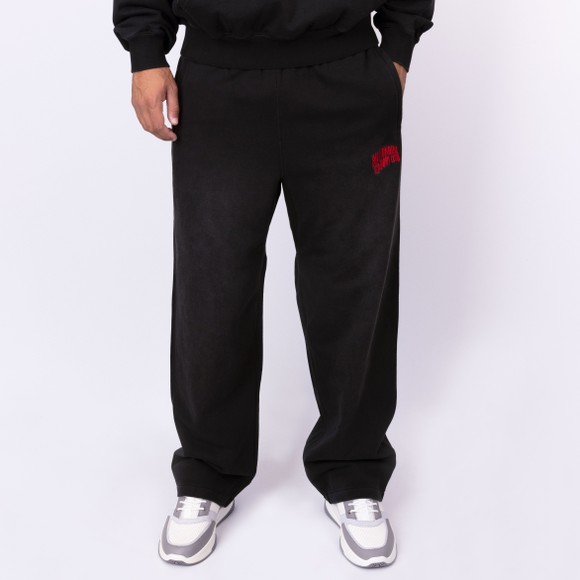 Billionaire Boys Club Mens Black Oversized Arch Logo Sweatpant main image