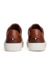 Tommy Hilfiger Mens Brown Premium Dress Trainer