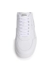 Tommy Hilfiger Mens White Basket Core Striped Trainer