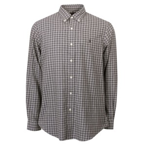 Custom Fit Plaid Twill Shirt