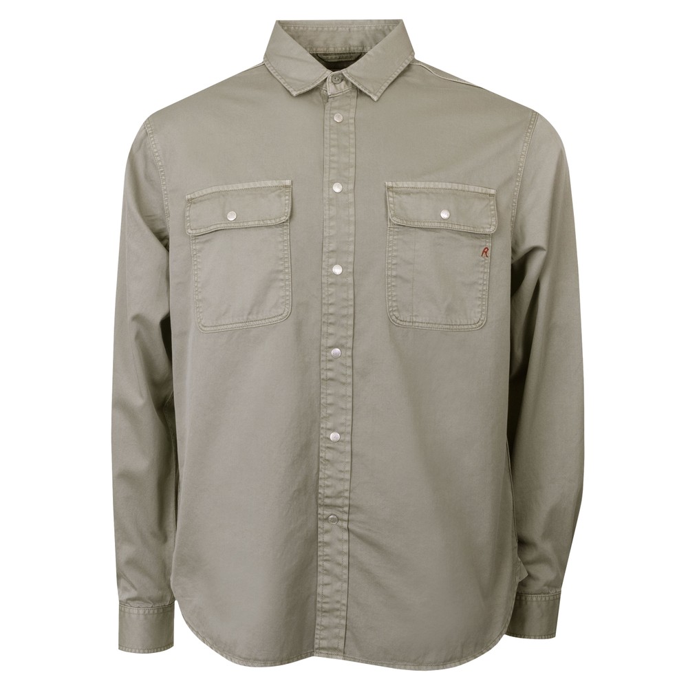 Embroidered Oxford Cotton Shirt