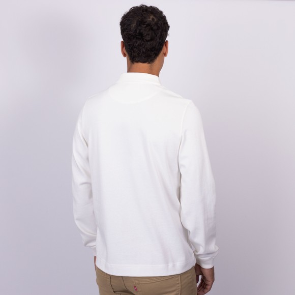 PS Paul Smith Mens White EMB L/S Polo main image