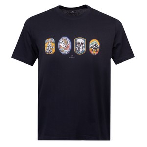 Badge Print T-Shirt