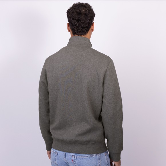 Polo Ralph Lauren Mens Grey Tech Fleece Quarter Zip main image