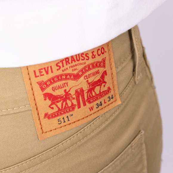 Levi's ® Mens Beige 511 Coloured Jean main image