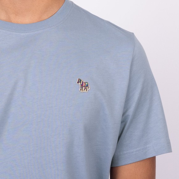 PS Paul Smith Mens Blue Zebra T-Shirt main image