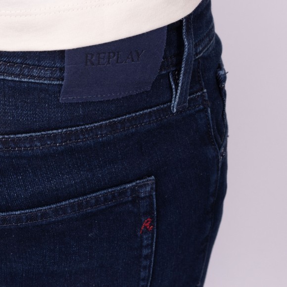 Replay Mens Blue Grover Straight Fit Jean main image