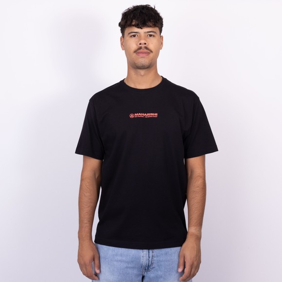 Maharishi Mens Black Sno Panters Snowboard T Shirt main image