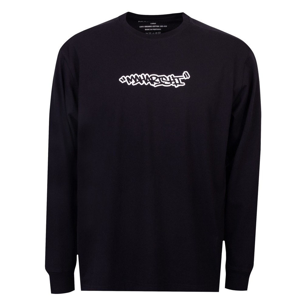 Swirling Snowflake Long Sleeve T Shirt