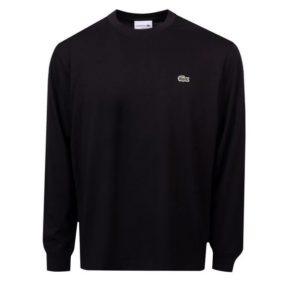 Lacoste Mens Black Long Sleeve Classic T-Shirt main image
