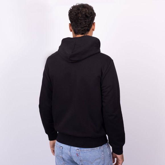 Lacoste Mens Black Full Zip Hooded Sweatshirt main image