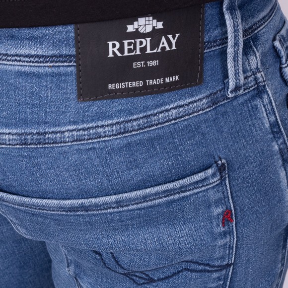Replay Mens Grey Anbass Slim Jean main image