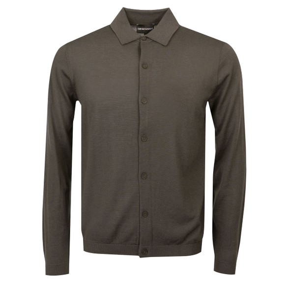 Emporio Armani Mens Black Knitted Cardigan main image