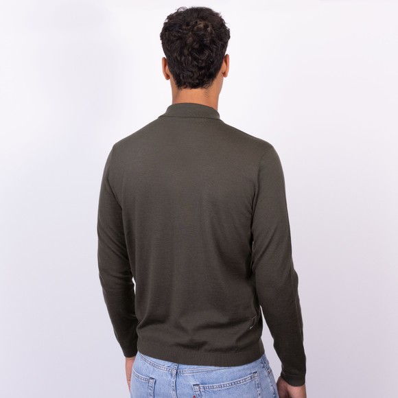 Emporio Armani Mens Black Knitted Cardigan main image