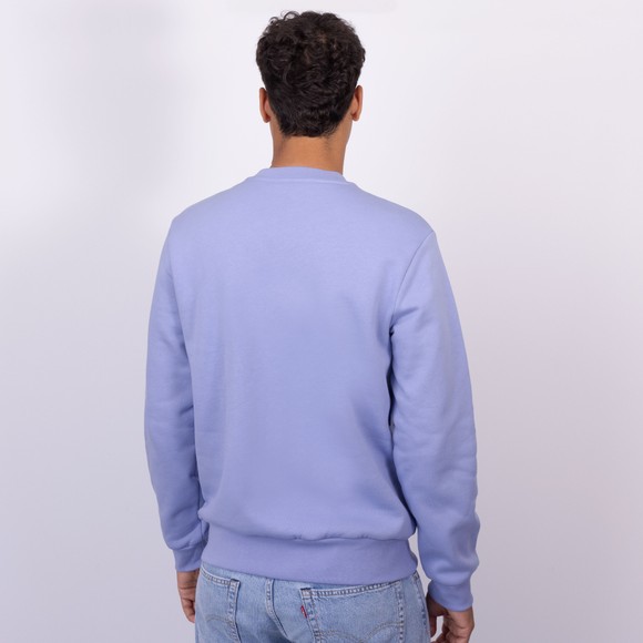 Lacoste Mens Purple Crew Neck Sweatshirt main image