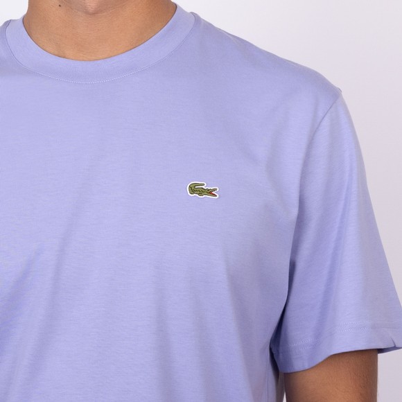 Lacoste Mens Purple Classic Cotton T-Shirt main image