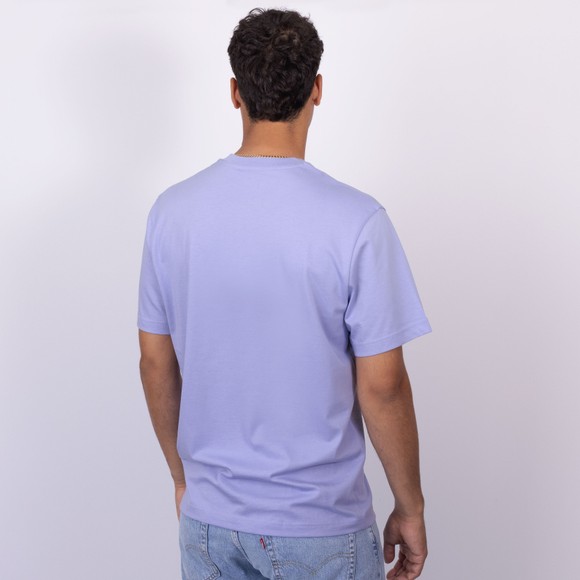 Lacoste Mens Purple Classic Cotton T-Shirt main image