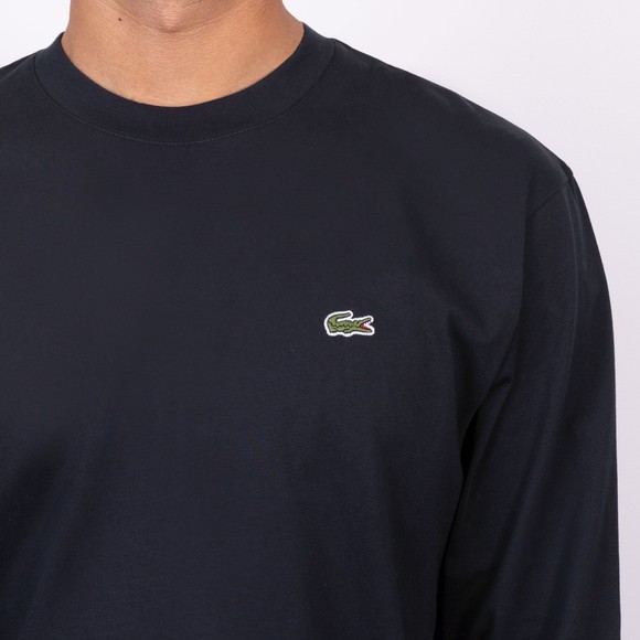 Lacoste Mens Blue Long Sleeve Classic T-Shirt main image