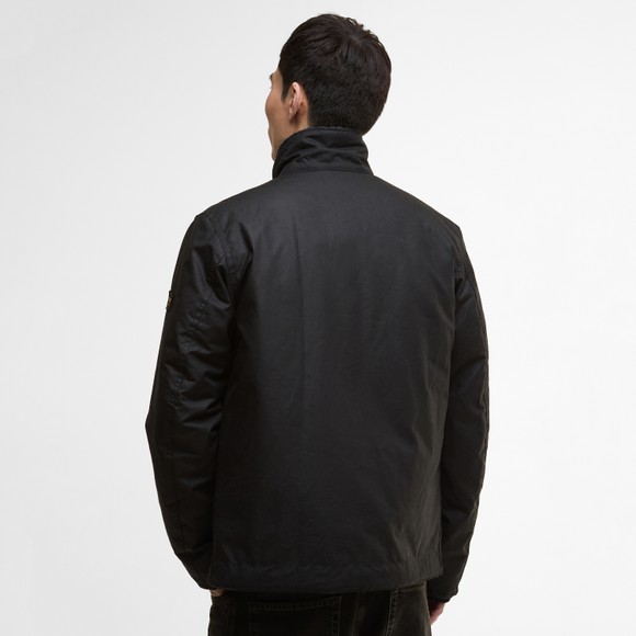 Barbour International Mens Black Mayburn Wax Jacket main image