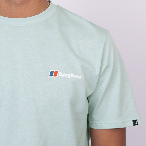 berghaus Mens Green Classic Logo T-Shirt main image