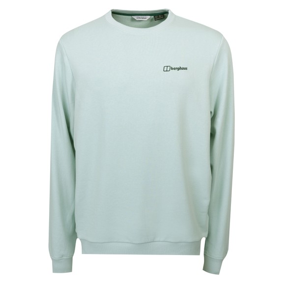 berghaus Mens Green Light Small Logo Crewneck Sweatshirt main image