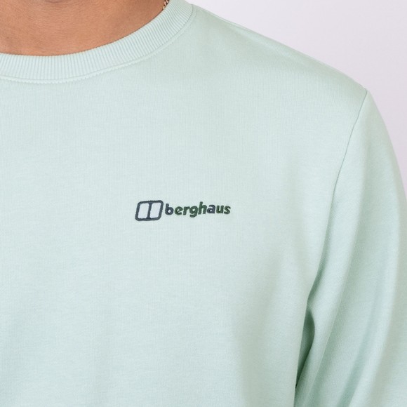 berghaus Mens Green Light Small Logo Crewneck Sweatshirt main image