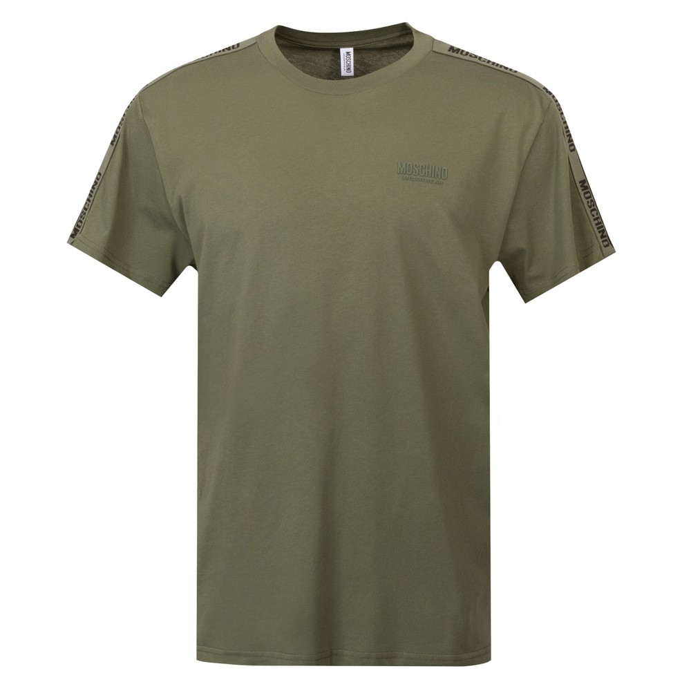 Tape and Chest Logo T-Shirt