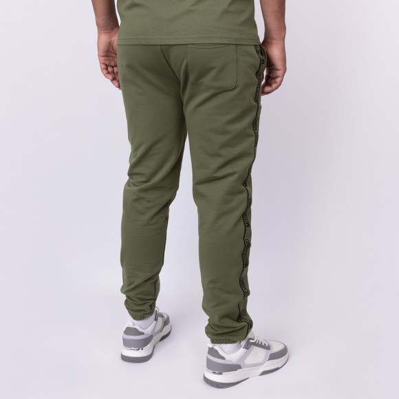 Moschino Mens Green Tape Leg Jogger main image