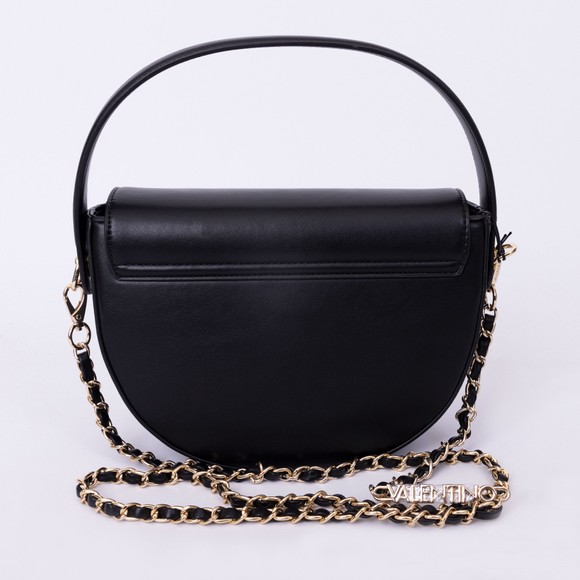Valentino Bags Womens Black Wannabe RE Large Flap Handbag main image