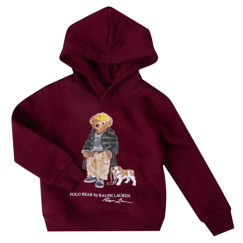 Polo Bear By Ralph Lauren Dog Walking Bear Hoody | Oxygen Clothing