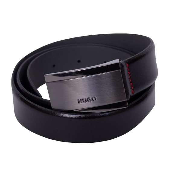 HUGO Mens Black Gexter-L Belt main image