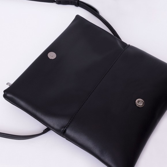 Valentino Bags Womens Black Encanta Pouch Bag main image
