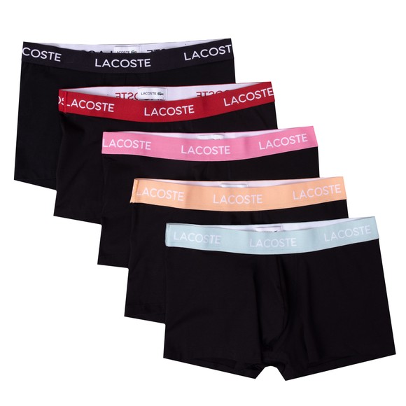 Lacoste Mens Multicoloured 5 Pack Trunks main image