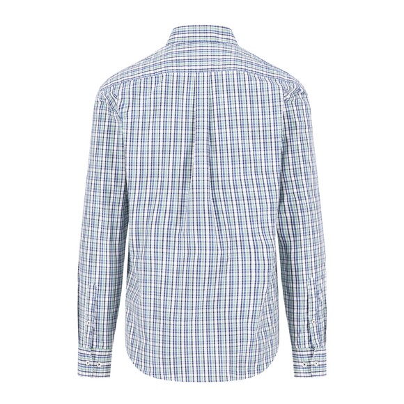 Fynch Hatton Mens Green Seasonal Combi Check Shirt