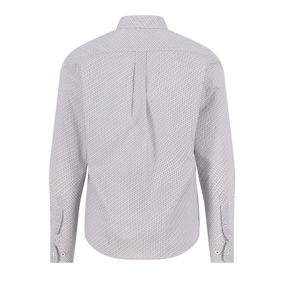 Fynch Hatton Mens Yellow Seasonal Combi Print Shirt