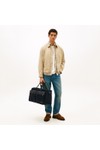 Tommy Hilfiger Mens Black Nylon Duffle Bag