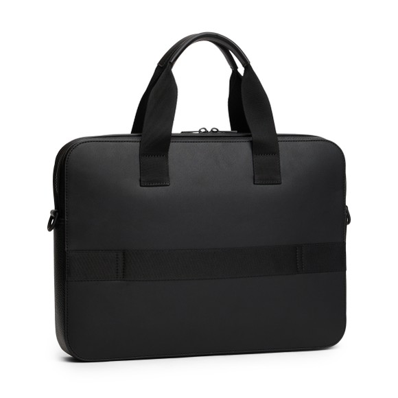 Tommy Hilfiger Mens Black Monogram Computer Bag main image