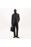Tommy Hilfiger Mens Black Monogram Computer Bag
